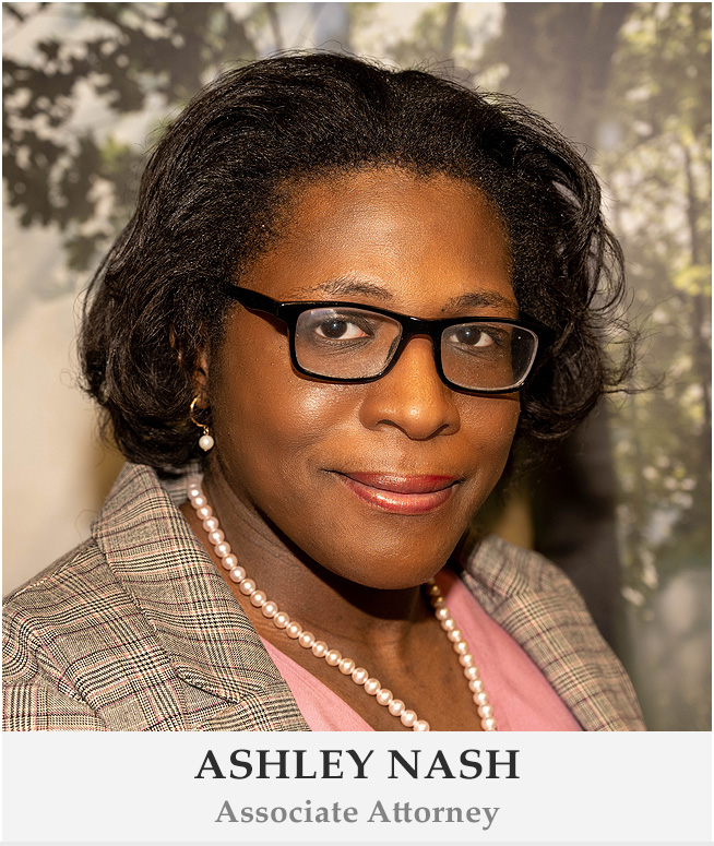 Ashley Nash - Associate Attorney